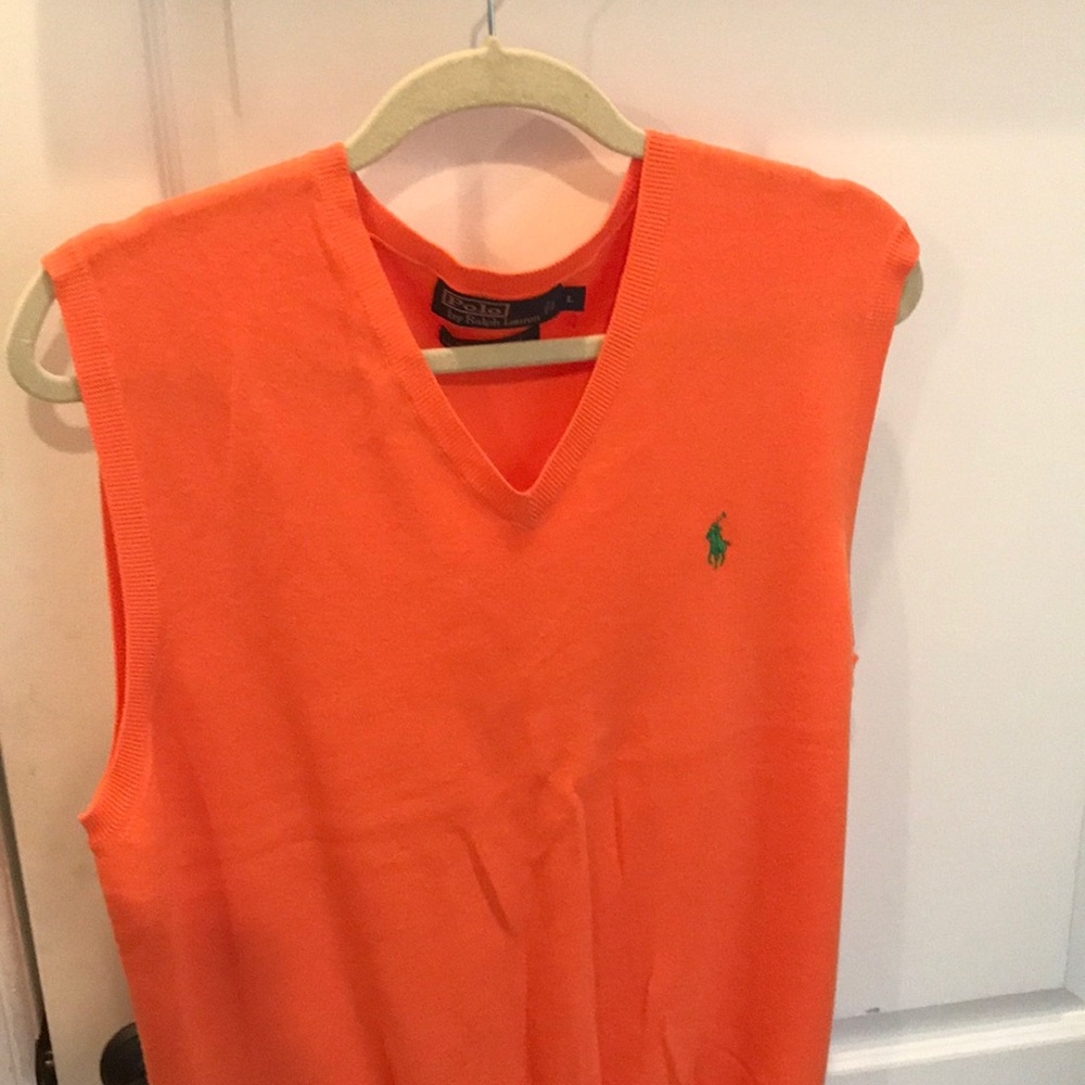 Men’s polo and Lacoste vest